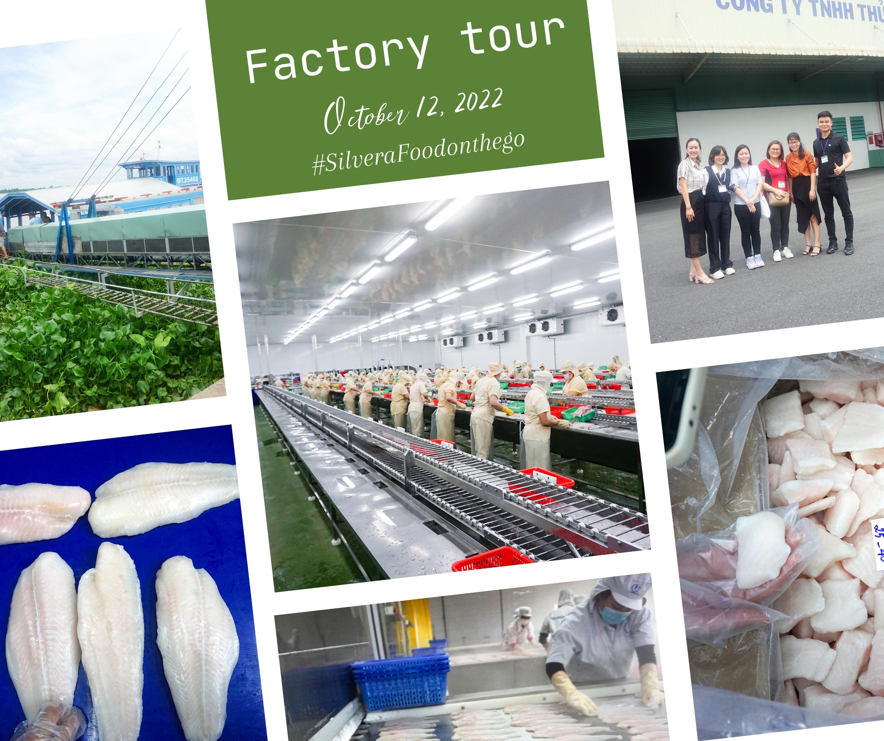 Factory tour with a multinational food distribution company