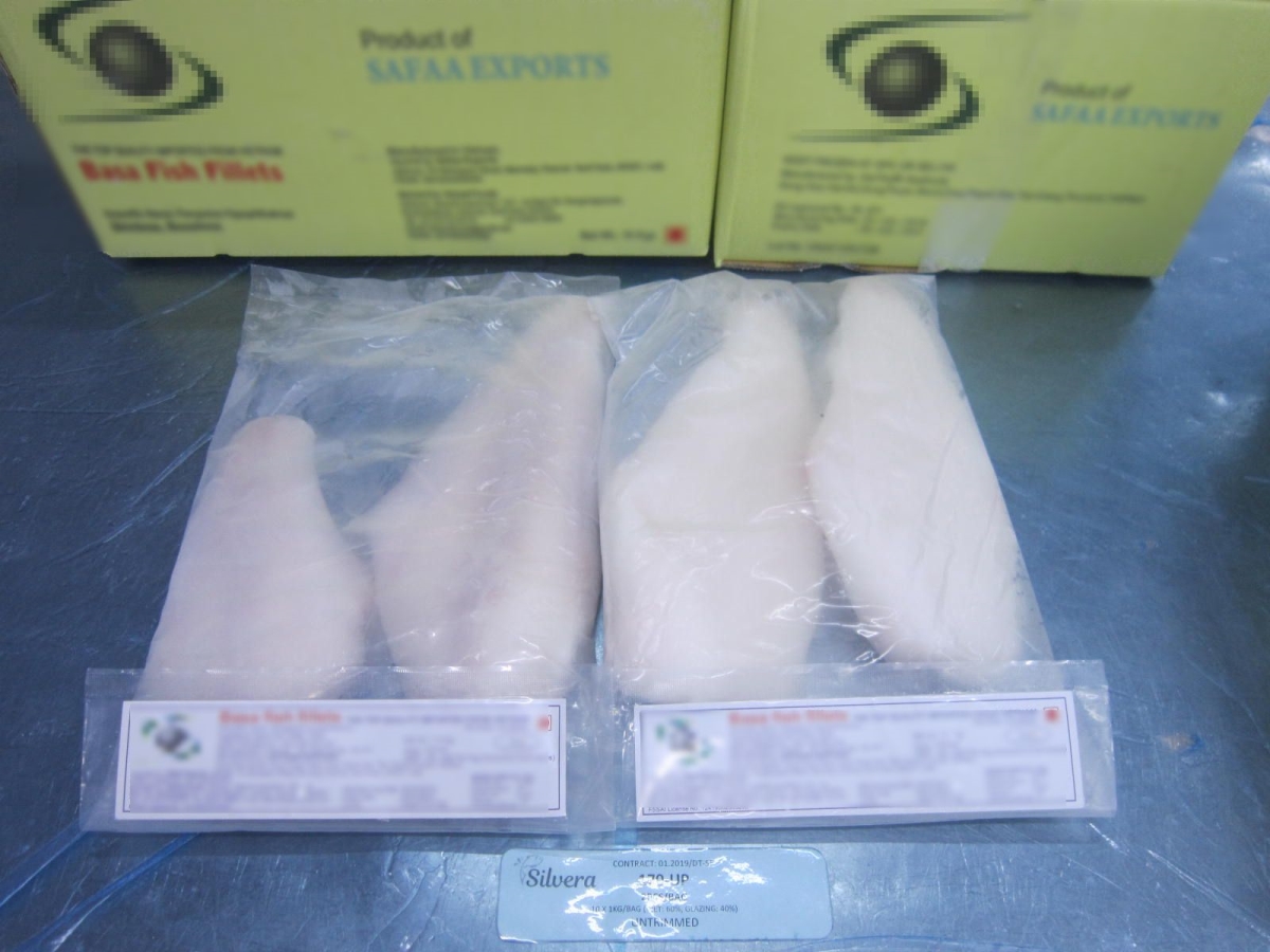 Vietnamese Pangasius Fillets Or Also Called Basa De Filete In Spanish